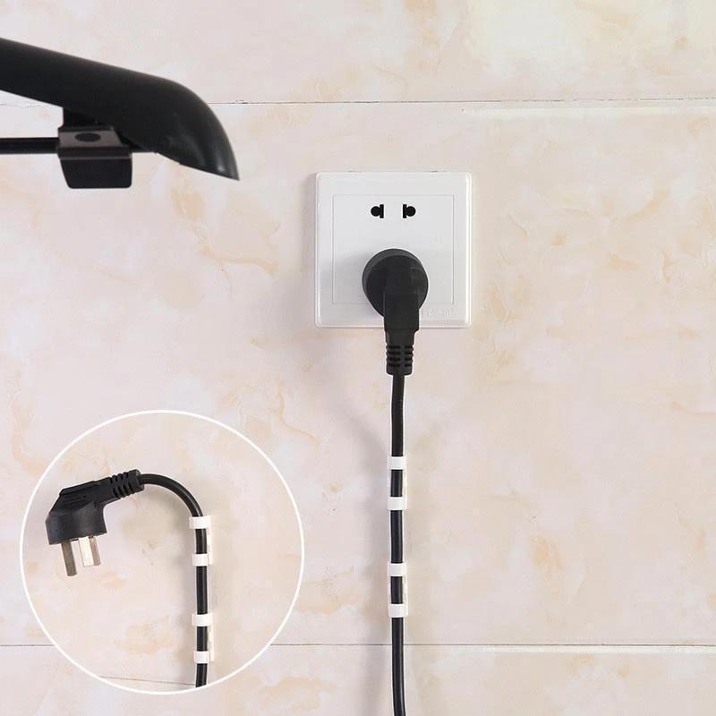 Selvheftende Wire/Kabel Klips i Plast | Skanto