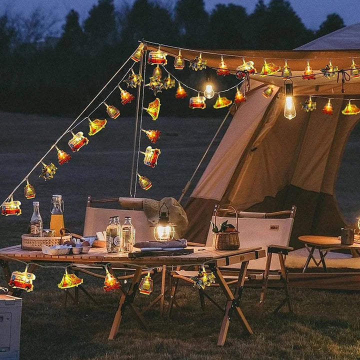 Skanto | Utendørs Lyskiler for Camping