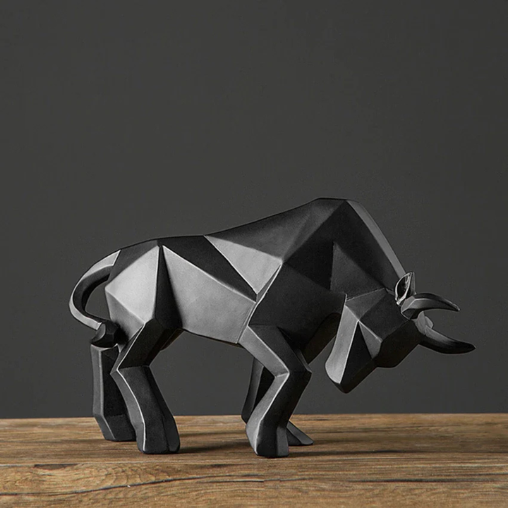 Skanto | Geometrisk Okse Skulptur