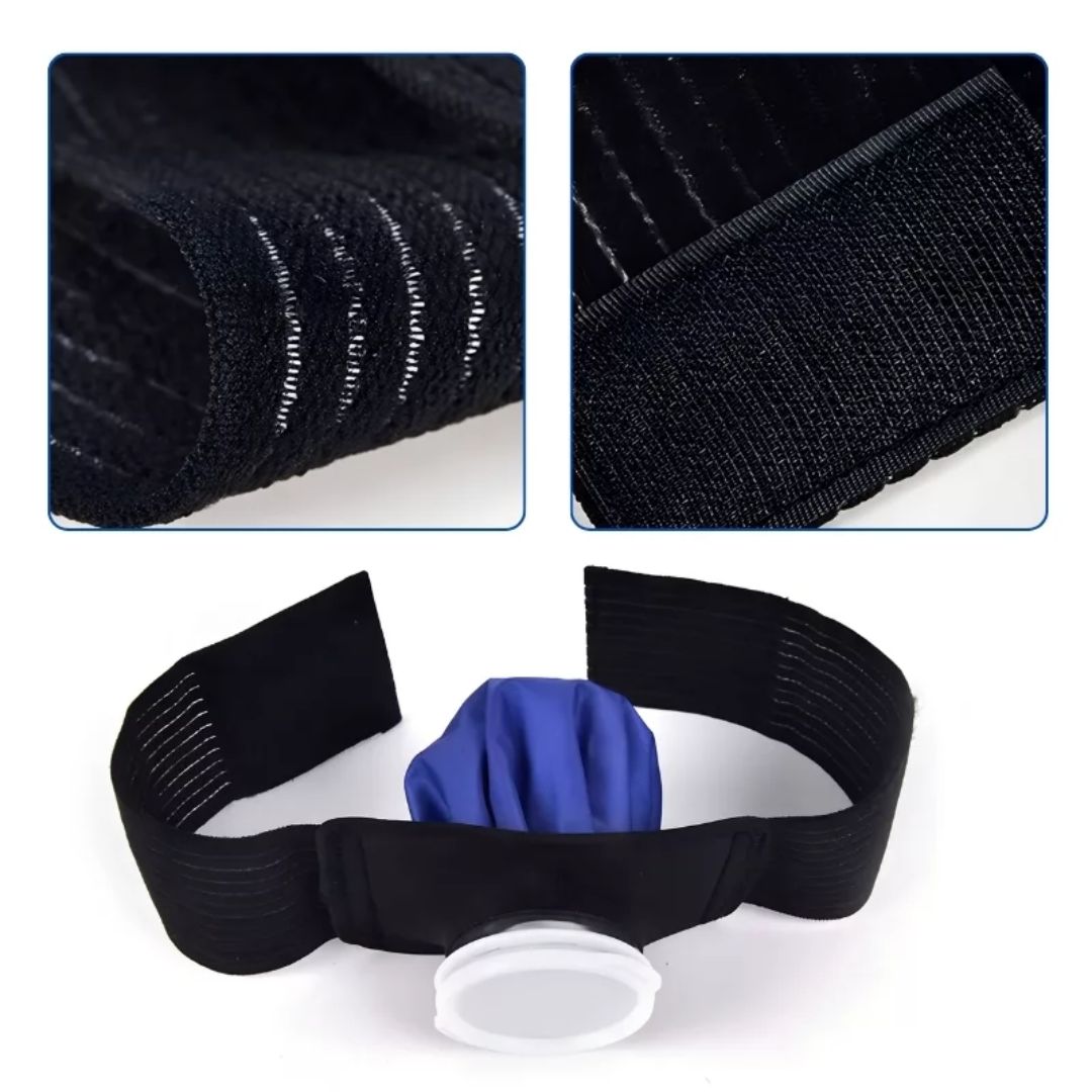 ThermoRelief | Gjenbrukbar Is-pakke – Varm- og Kaldterapi – Isolerende Holdbart Design – Målrettet Skadeterapi for Sport & Rehabilitering Skanto