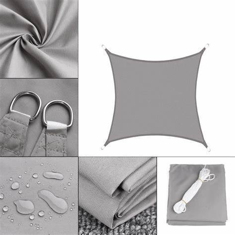 Skanto | SchattenSicher Rektangel – UV Beskyttende Seil for Hage & Terrasse