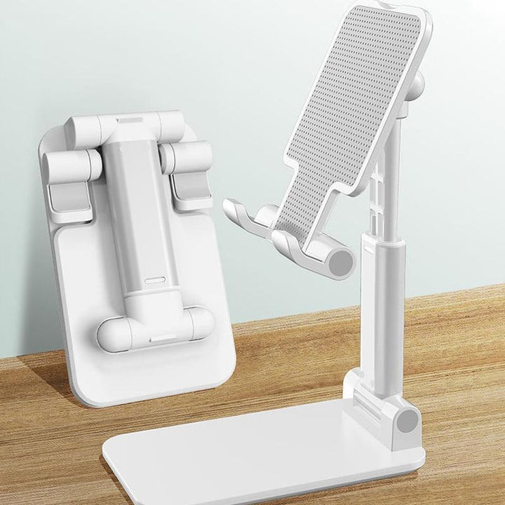 Skanto | Justerbar Ergonomisk Sammenleggbar Tablet/Telefon Stativ