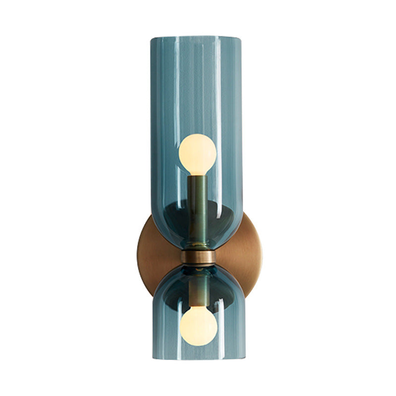 Skanto | Glassvegglys med dobbel lampe_design