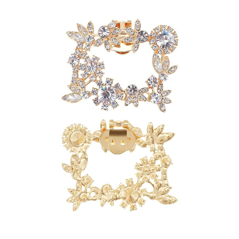 Skanto | Detachable Rhinestone Hæler med Spenne