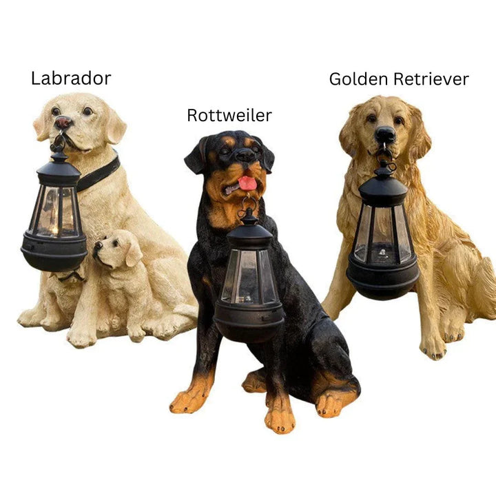 Skanto | Solar-LED Hund Figur for Hagen