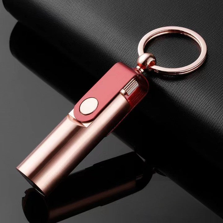 Easy Survivor Vanntett Kerosene Nøkkelring Lighter | Skanto