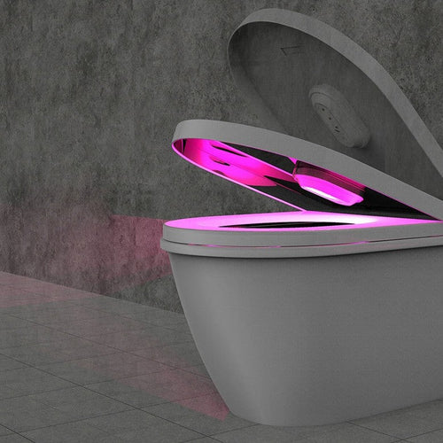 Skanto | Oppladbar Festbar Ultrafiolett LED Desinfeksjonslampe, med Auto-On/Off Design, for Hjem, Toalett & Mer