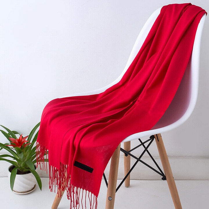Skanto | Edel Cashmere Skjerf Bria Stilig Lang Myk