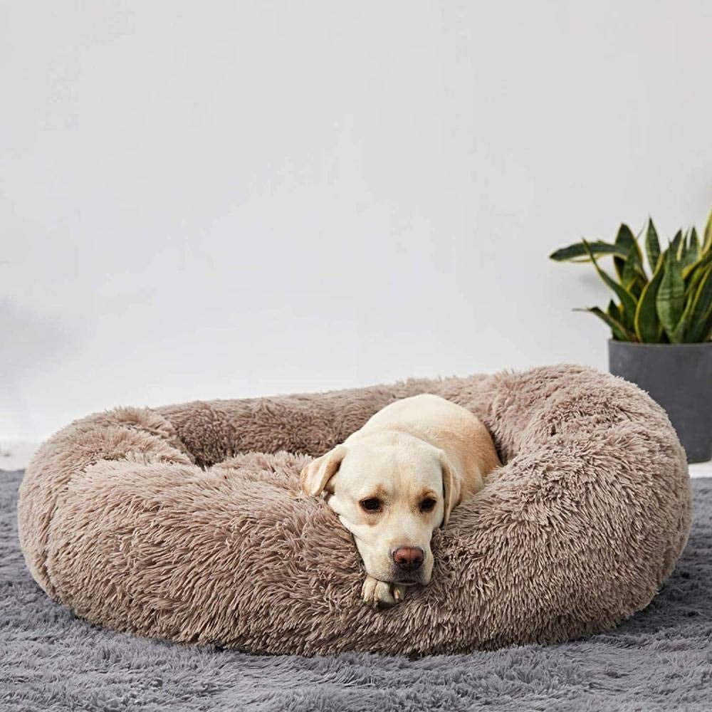 Skanto | Ortopedisk Plysj Donut Hundeseng