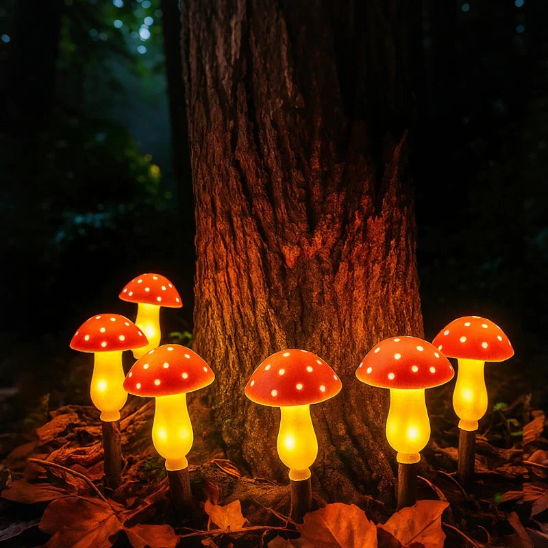 Skanto | MoonlitMushrooms Solcellehage lys