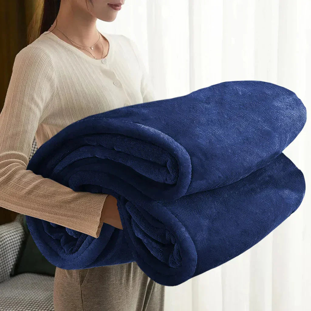 Skanto | Maxime | Koselig Fleece Teppe for Alle Sesonger - Ekstra Mykt og Varmt