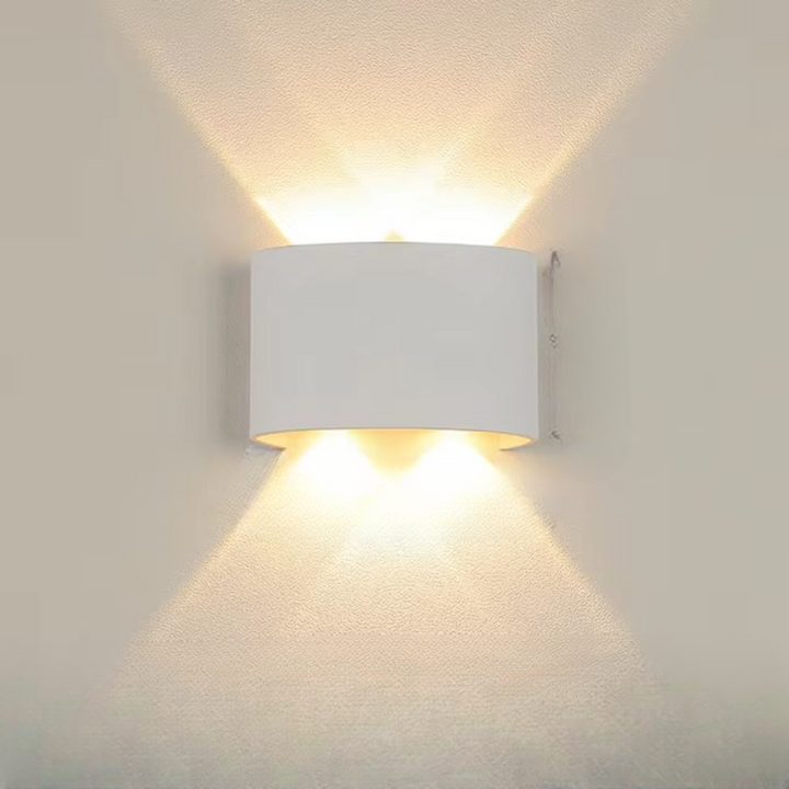 Skanto | Moderne LED Vegglampe - Allsidig Innendørs Belysningsarmatur 4W, 6W, 8W