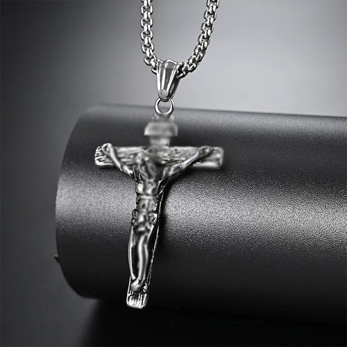 Skanto | Titanium Steel Cross Pendant Necklace