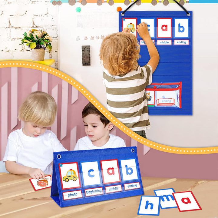 Skanto | Desktop Pocket Chart Tent Cards Kit