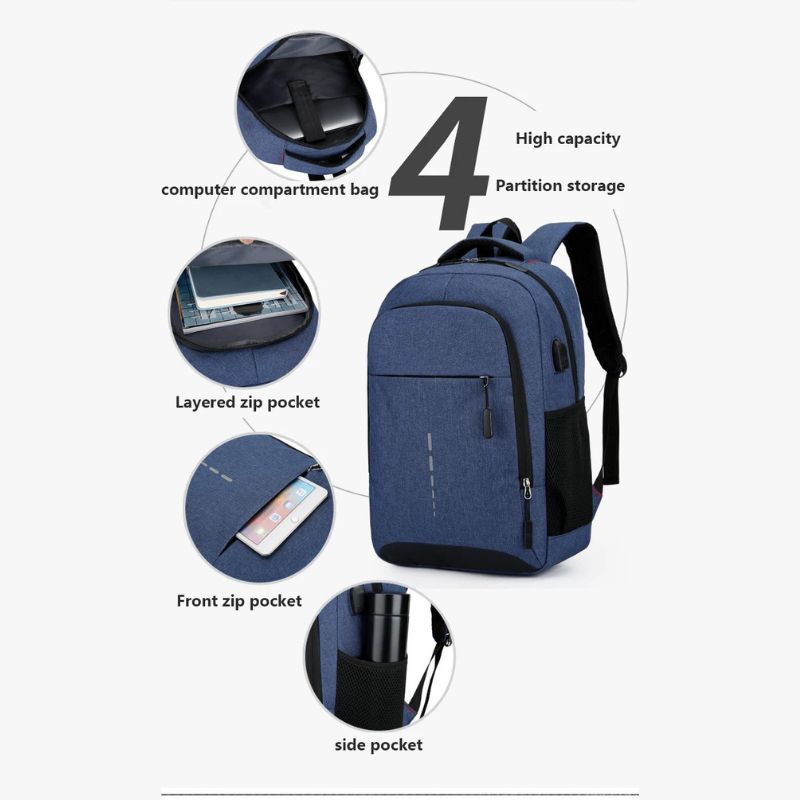 Norvo | RAYMOND | Herres vanntett ryggsekk ultra lett baksekk