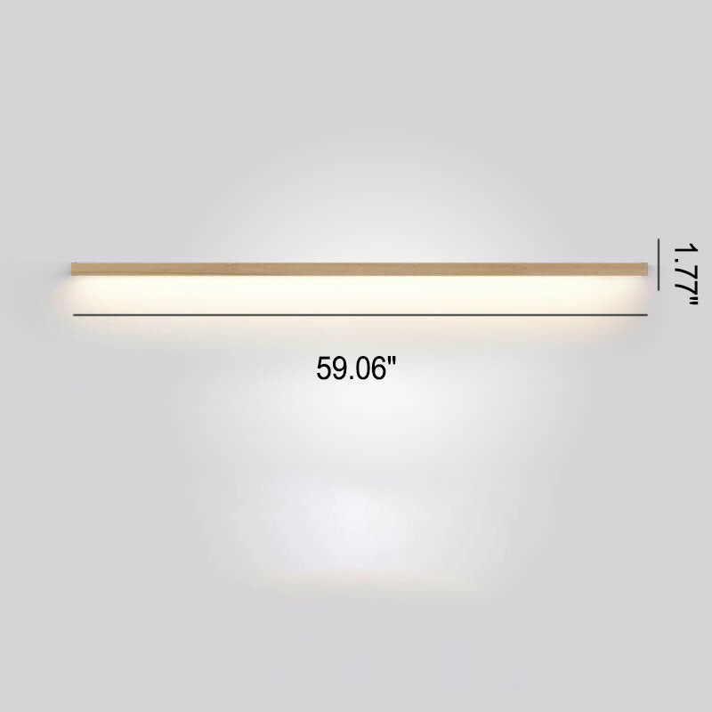 ZenBeam Japansk LED grønnsakslampe | Solid tredesign | Moderne aksentlys