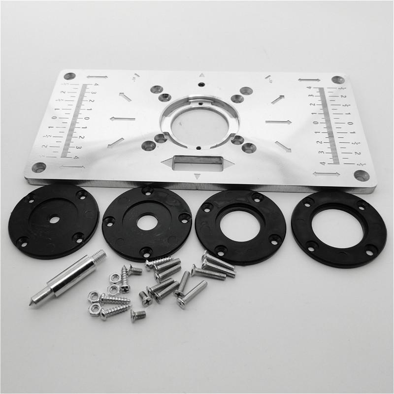 Skanto | Aluminiums Router Bord Innsettingsplate