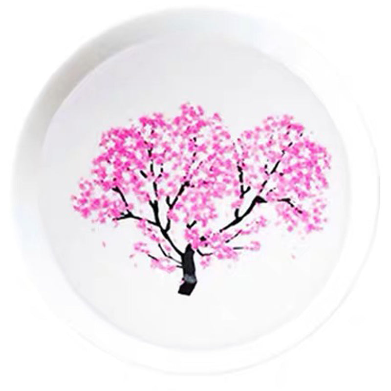 Skanto | Blossom Printing Keramisk Varmefølsom Fargeforandrende Bolle, Beste Gave til Høytider, Fødselsdag, Bryllup og Mer