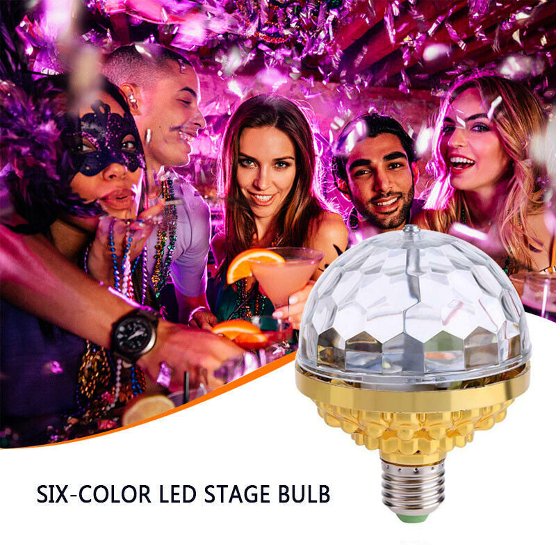Skanto | LED Disco Ball Fargerik Rotasjon Lys lampe