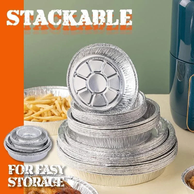 Skanto | Gjenbrukbare aluminiumsfolie air fryer-linere