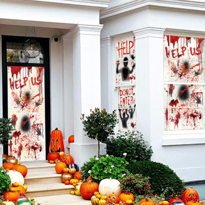 Skanto | Glad Halloween Dekorative Klistremerker