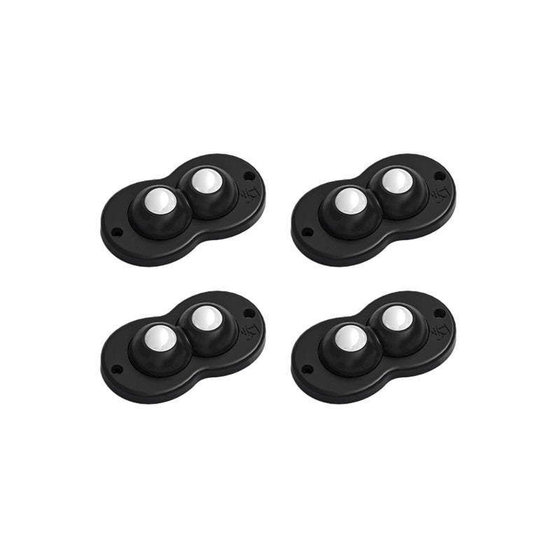 Rustfritt stål pasta mini universelt hjul 360 grader£¨4 stk£© | Skanto