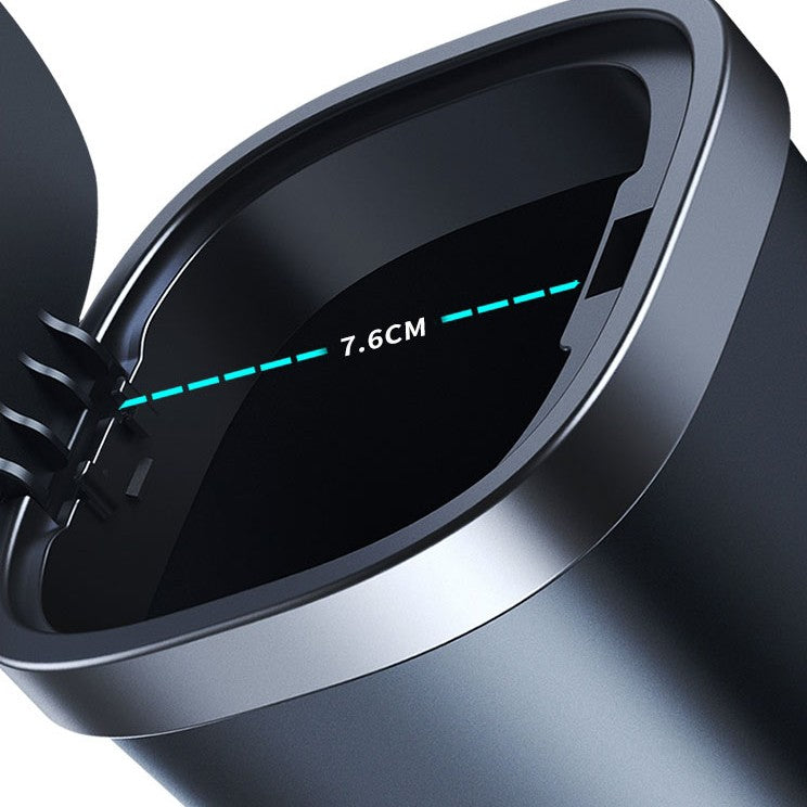Skanto | Koppholder Bil søppelbøtte, med stor kapasitet og lekkasjesikkert design, for bil, hjem og kontor