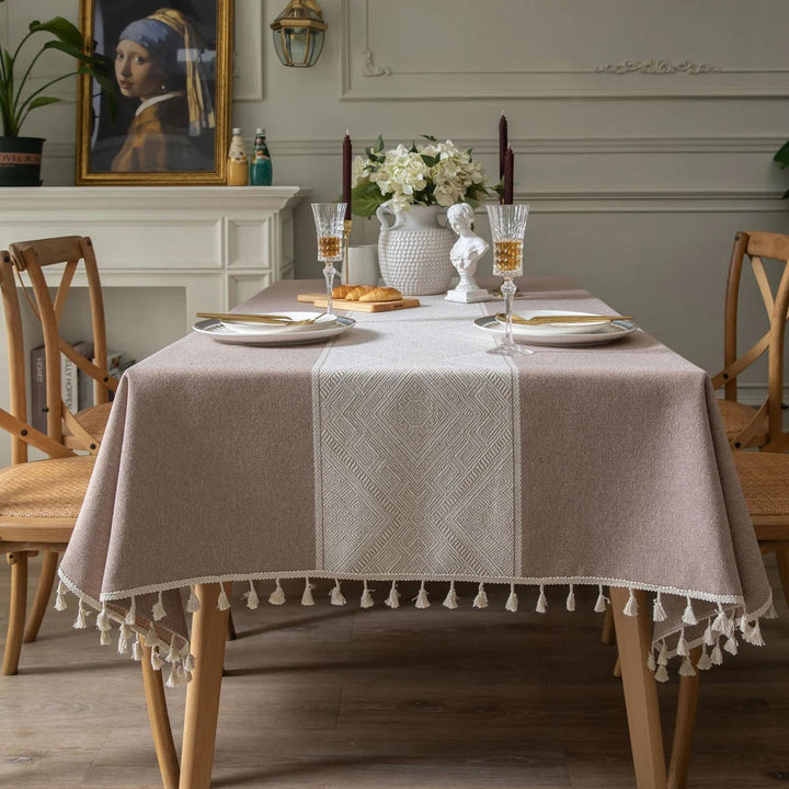 Skanto | Glisstra Geometrisk Fringing Duken