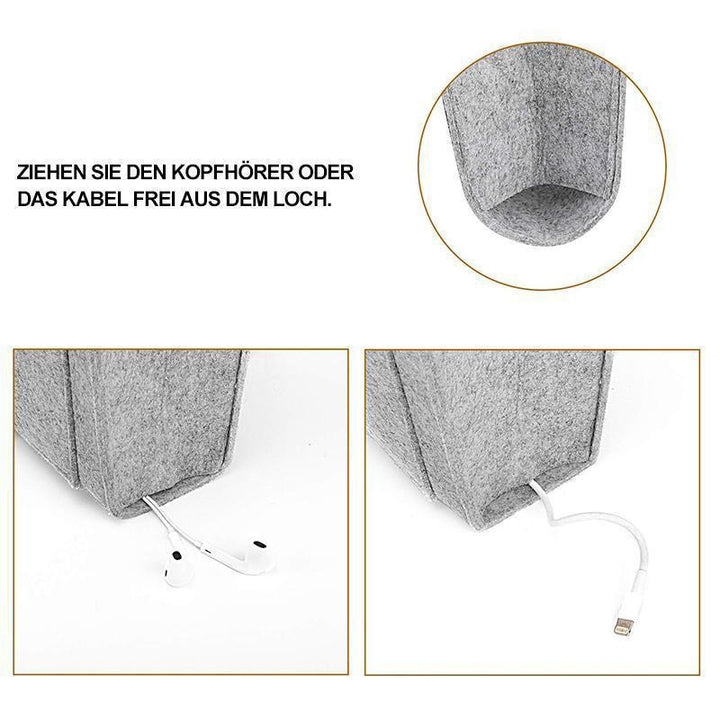 Skanto | Filtramme Hengeorganizer Bag for Seng Sofa Skrivebord