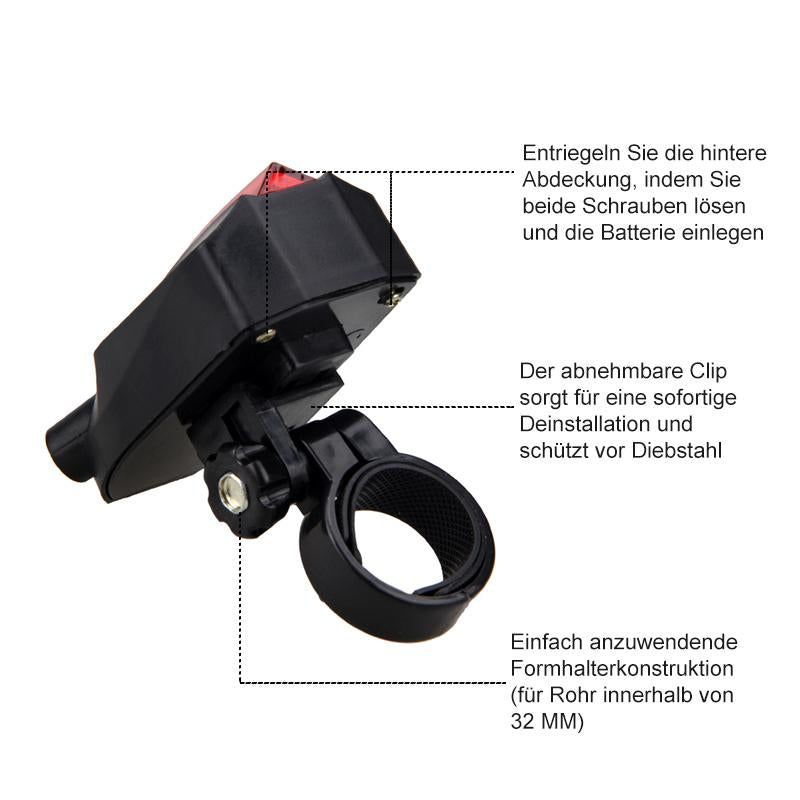 Skanto | Sykkel Laser Prosjektor Baklys