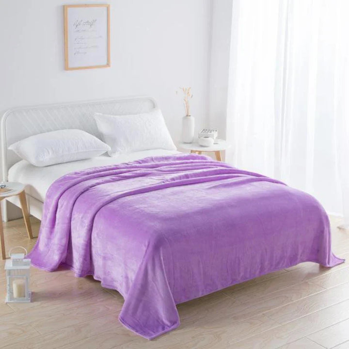Skanto | Fløyels Sofa Teppe - VelvetLux