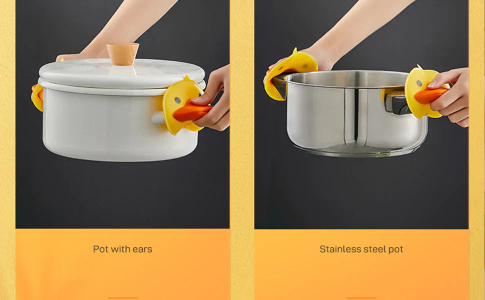 Silikon Mini Gryteholder Andformet Skanto