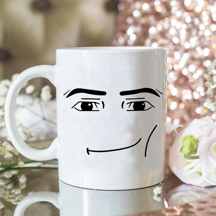 Emoji Printet Keramisk Krus | Skanto