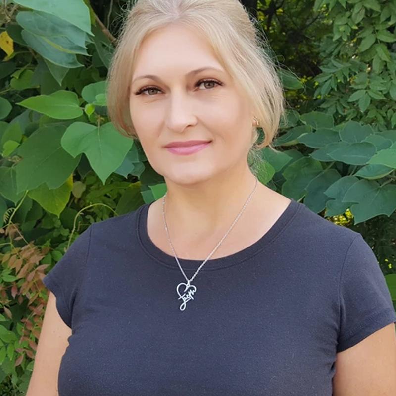 Skanto | Faith Hjerte Halskjede