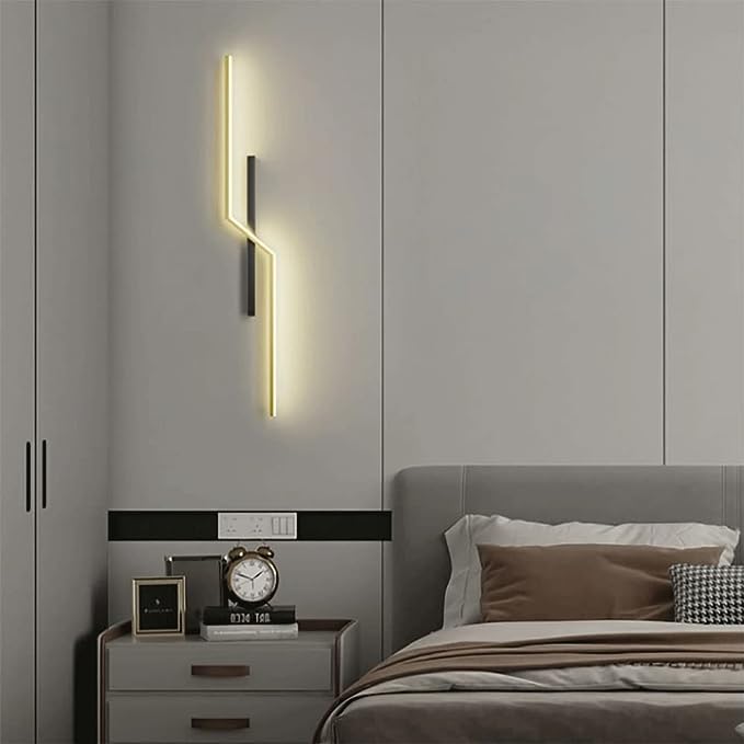 Skanto | Linjer Kreativ LED Moderne Minimalistisk Vegglampe Dekorative Vegglamper Belysning