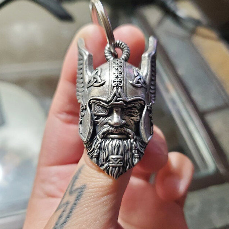 Skanto | Viking Gud Vokter Ride Klokke Nøkkelring