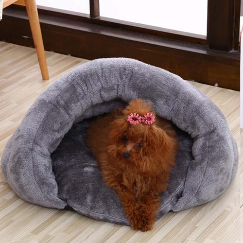 Beroligende Hule Hundeseng – RelaxNest Komfort Bolestativ