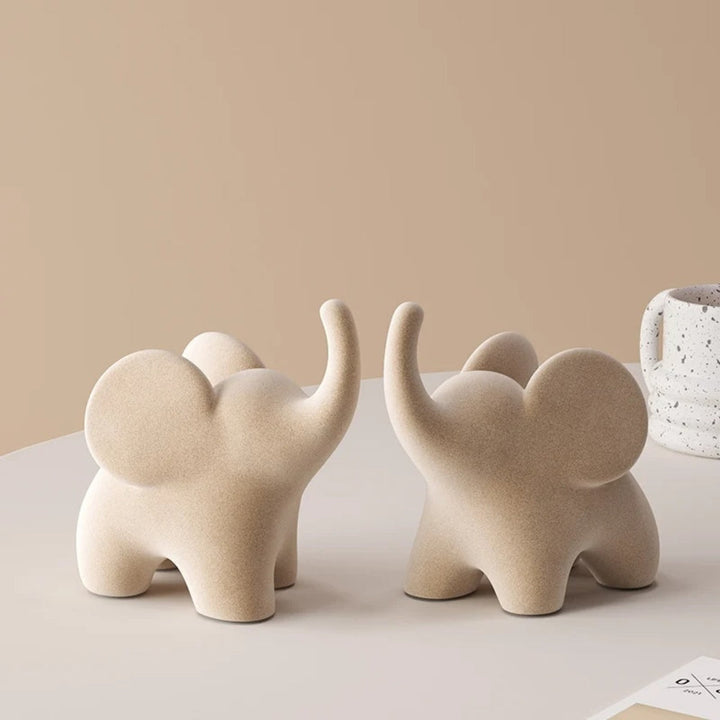 Skanto | Eklektisk Elefant Harpiks Figurer
