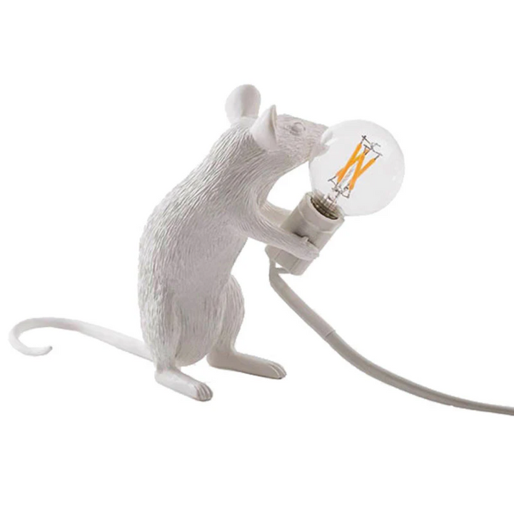 Skanto | Moderne Mus LED Bordlampe