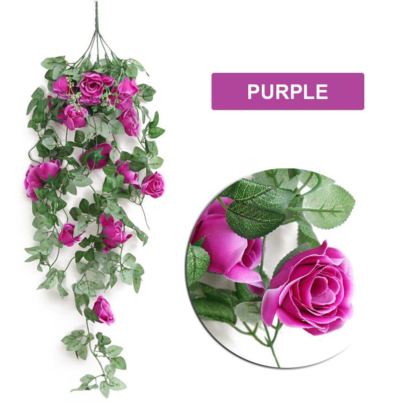 Veggd dekorasjon Hengende Blomster Vinstokk | Skanto