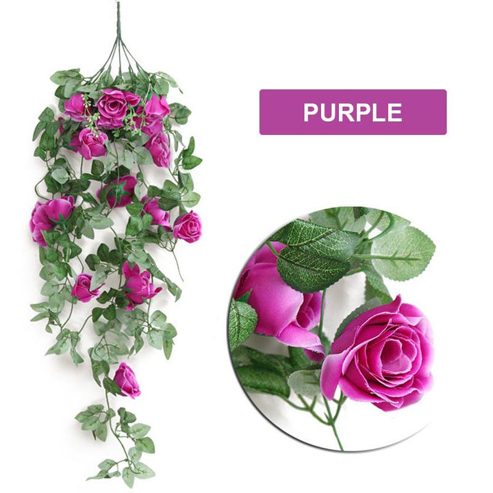 Veggd dekorasjon Hengende Blomster Vinstokk | Skanto