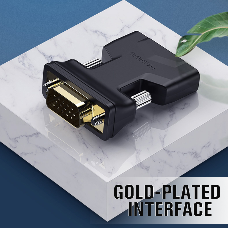 Skanto | HDMI til VGA-adapter (med lyd)