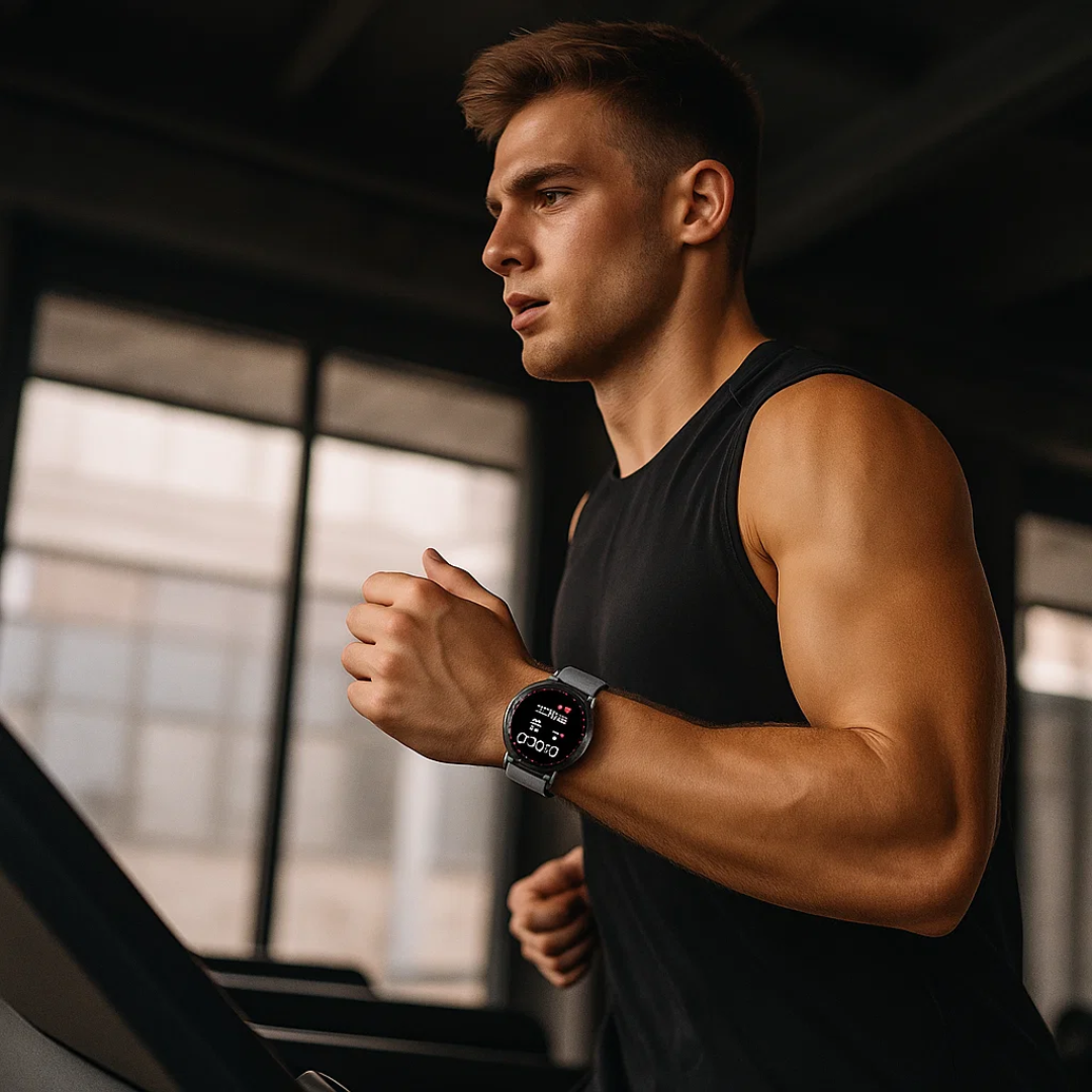 Skanto | CardioSense – Medisinsk ECG Smartwatch med Osram-sensor og 24/7 helsesporing