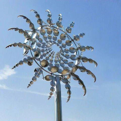MagicWind kinetisk vindmølle laget av metall | Skanto