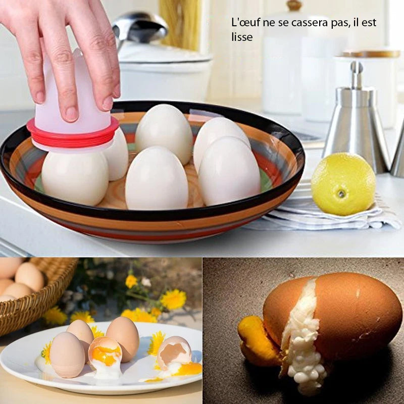Mini Egg Cooker, Set med 6 Deler | Skanto