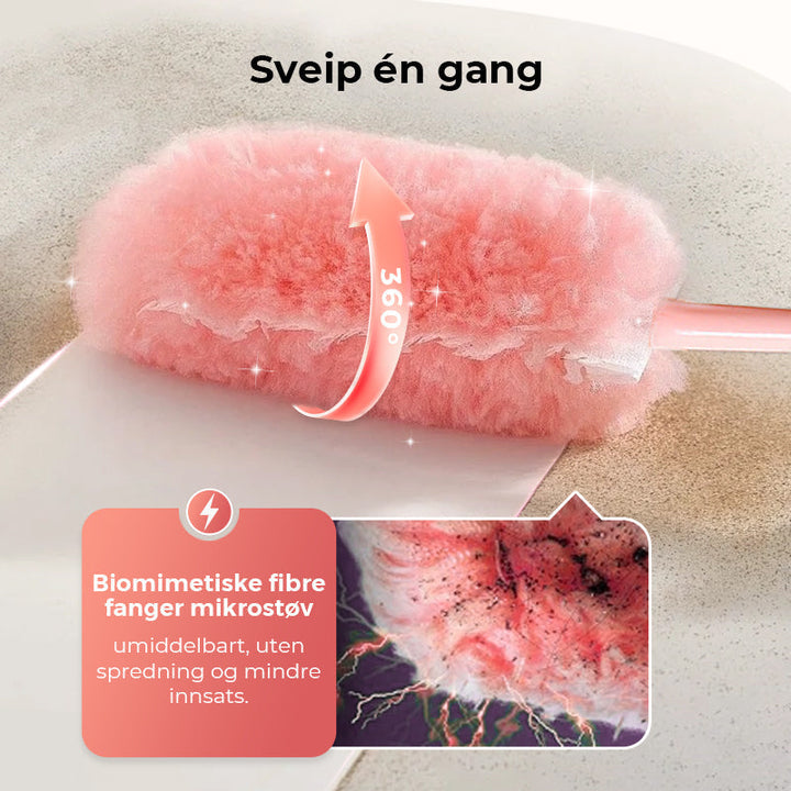 Skanto | Sammenleggbar gjenbrukbar støvkost for rengjøring