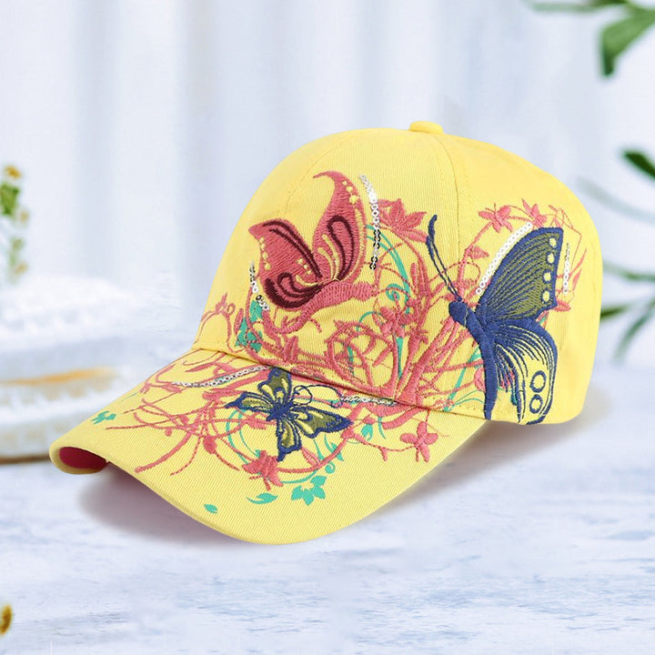 Skanto | Justerbar Pustende Brodert Solhatt