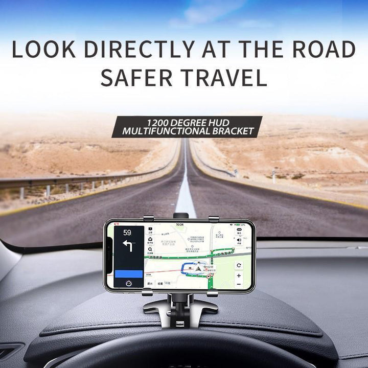 Skanto | Dashboard Telefonholder med Nummerplate