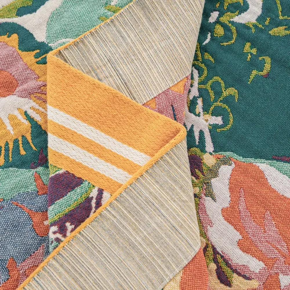 Skanto | Sienna Floral Bloom Bomullteppe