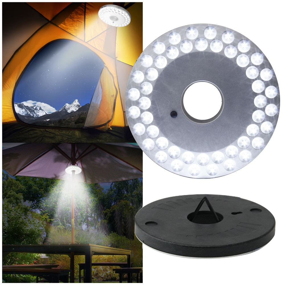 Skanto | Solar LED Campinglampe – Bærbar, hengende teltlampe for utendørsaktiviteter